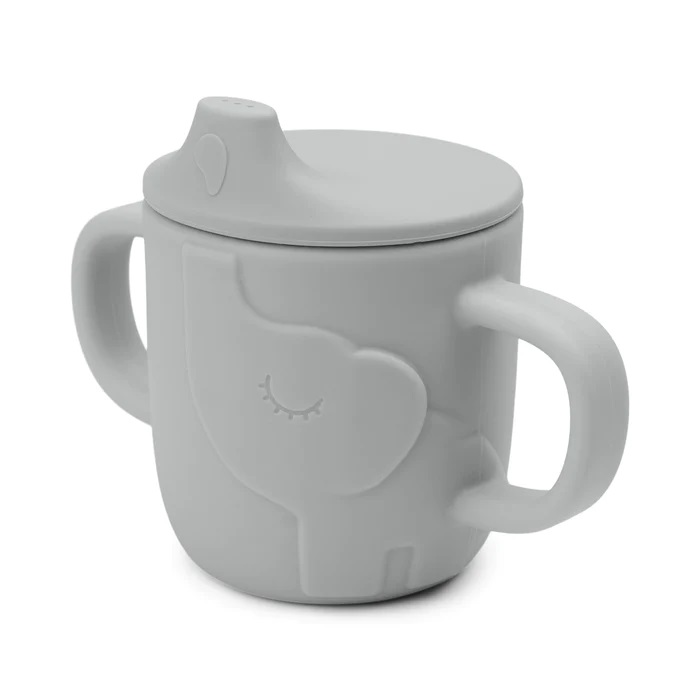 DONE BY DEER  vaso silicona con pico gris