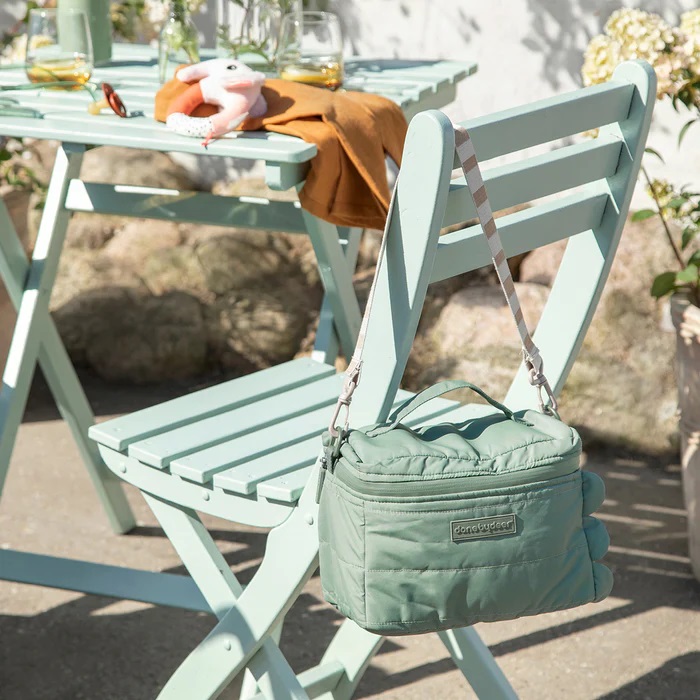 DoneByDeer Lunchera Térmica Croco Papaya