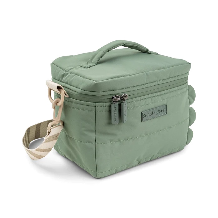DoneByDeer Lunchera Térmica Croco Green