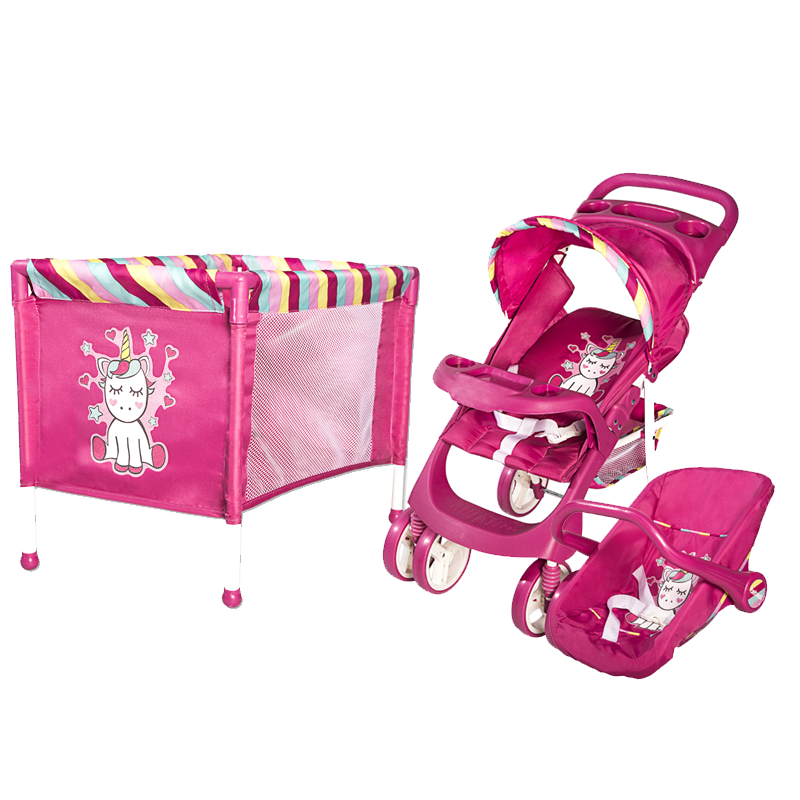 BEBESIT Set de Muñecas 3pzs Unicornio