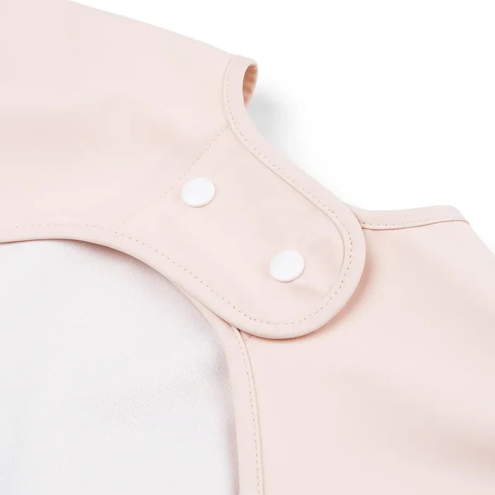 DoneByDeer Babero Mangas y Bolsillo Mini Rosa