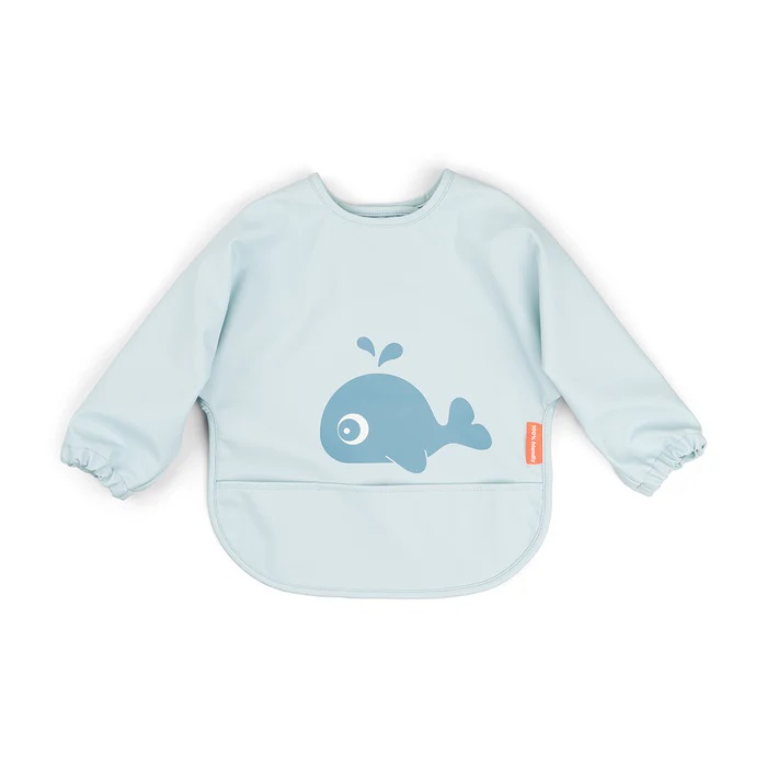 DoneByDeer Babero Mangas y Bolsillo Wally Azul