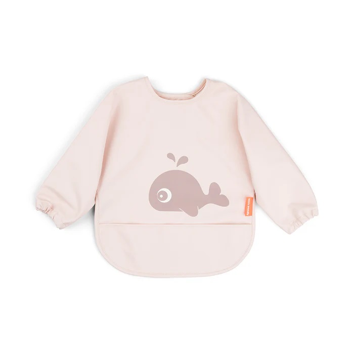 DoneByDeer Babero Mangas y Bolsillo Wally Rosa