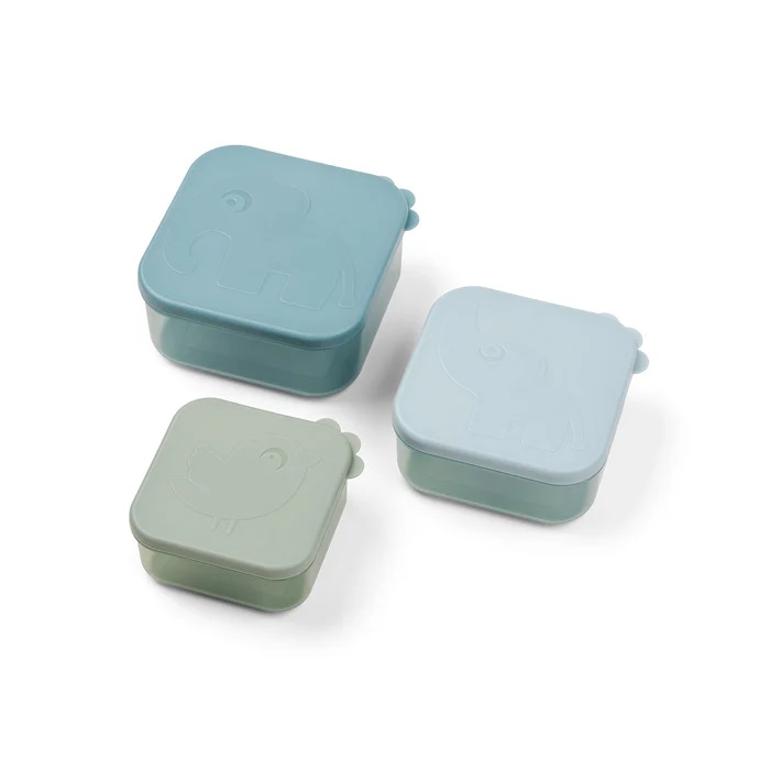 DoneByDeer Contenedores 3 pk Deer friends Azul