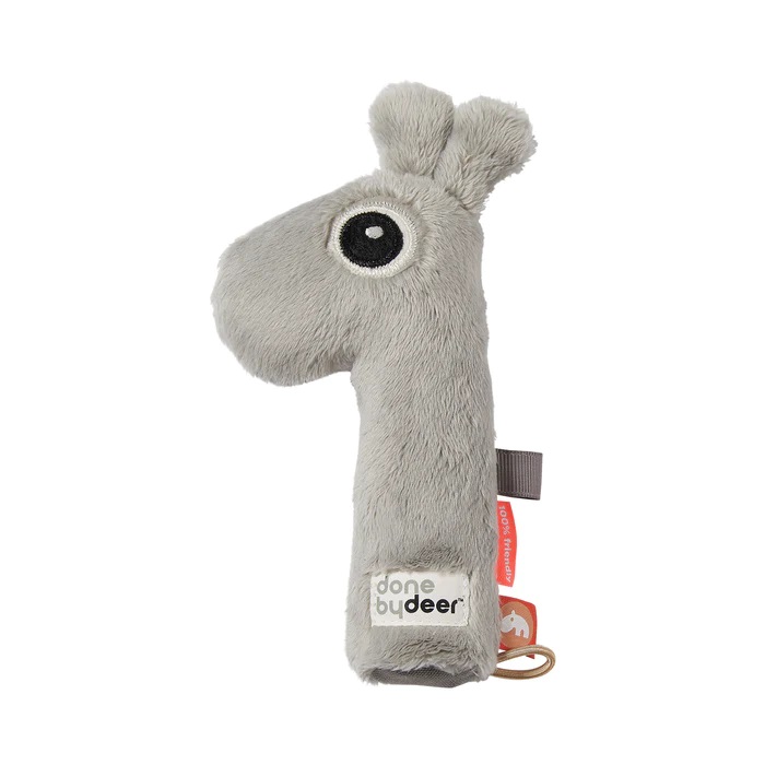 DoneByDeer Squeaker Sonajero Raffi Grey