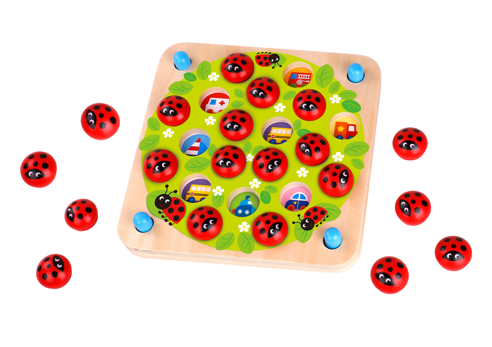 Tooky Toy Memory Game Lady Bug
