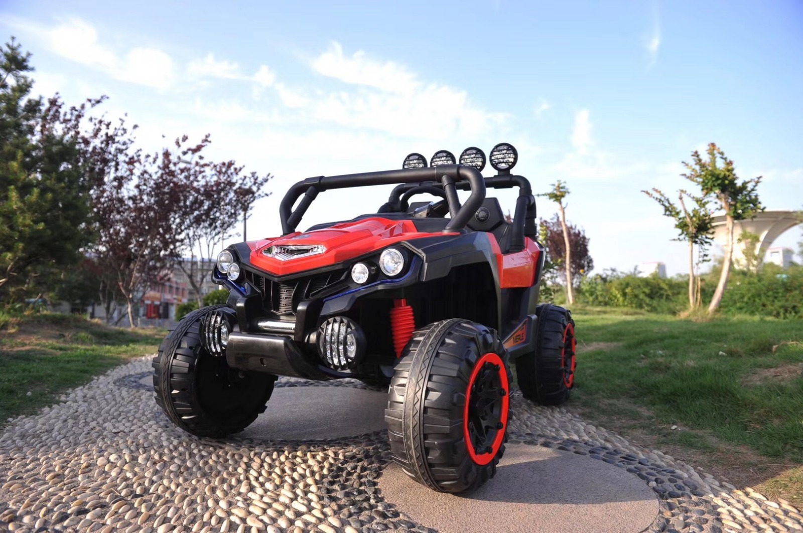 BEBESIT Jeep Polaris Rojo