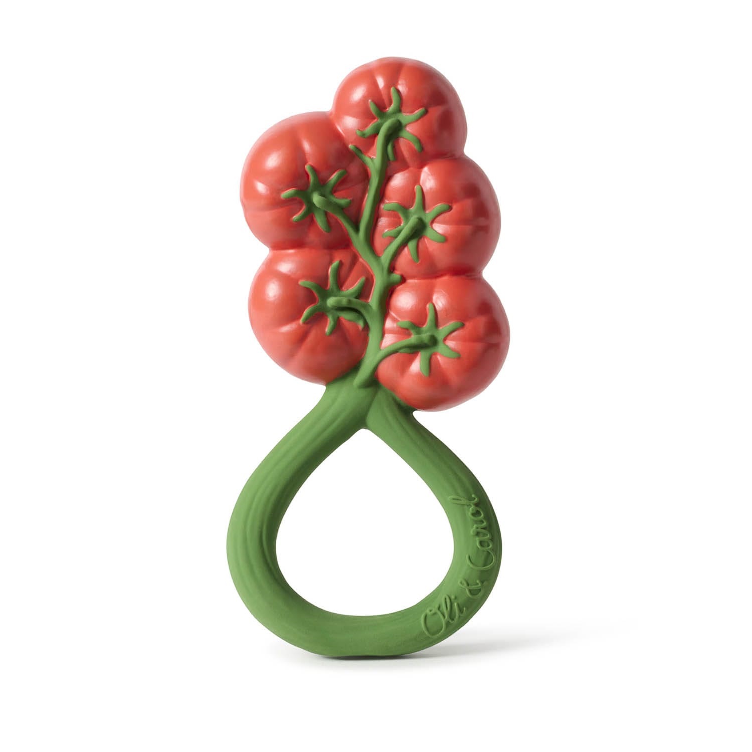 Oli y Carol Tomato Rattle Toy