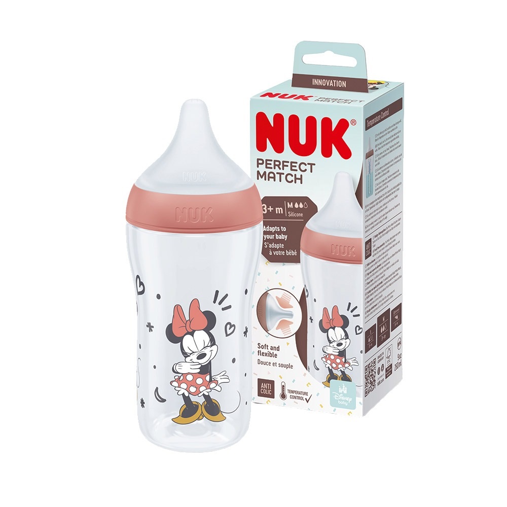 Nuk Biberon Perfect Match 260ml Disney Minnie