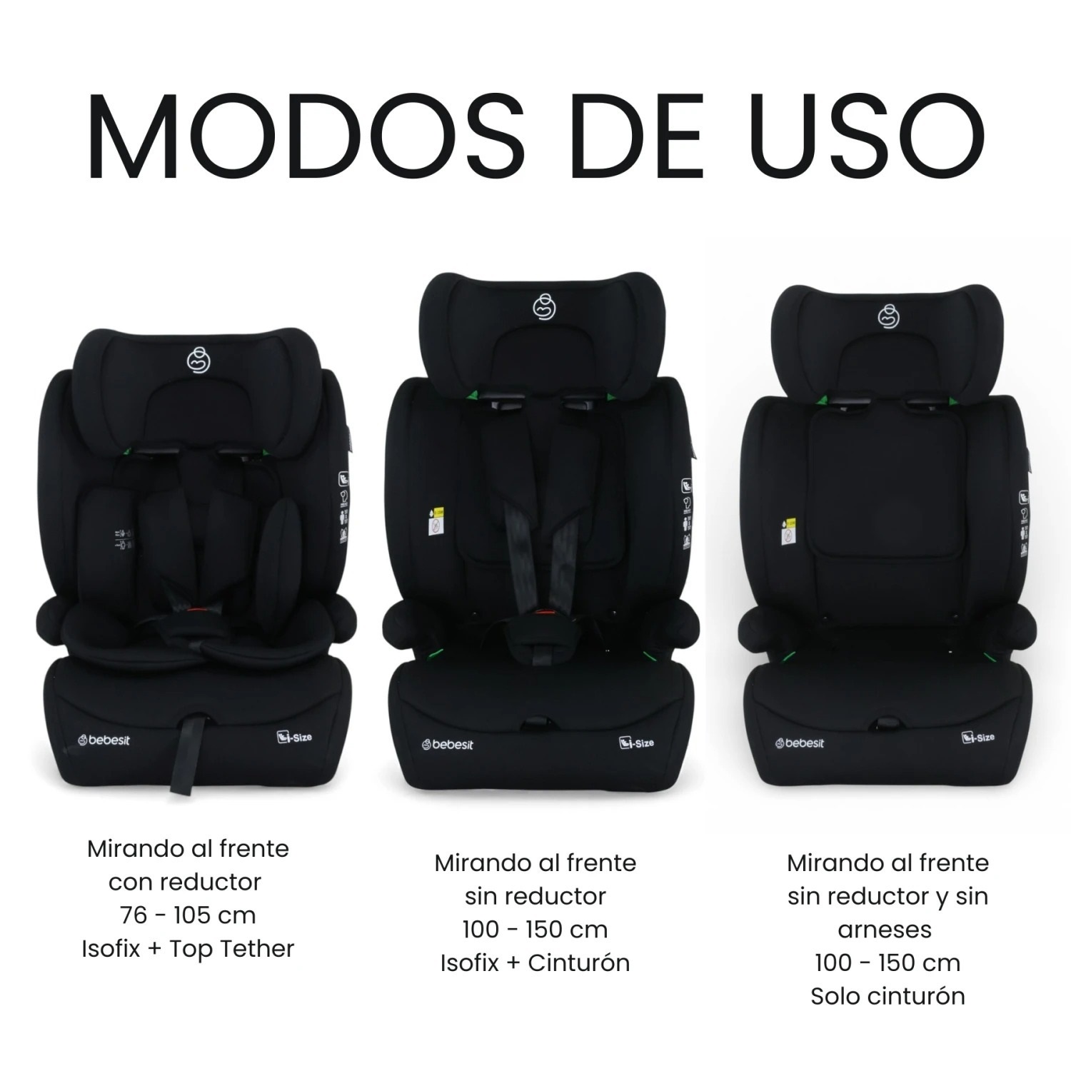 Booster ISOFIX ISIZE Bebesit