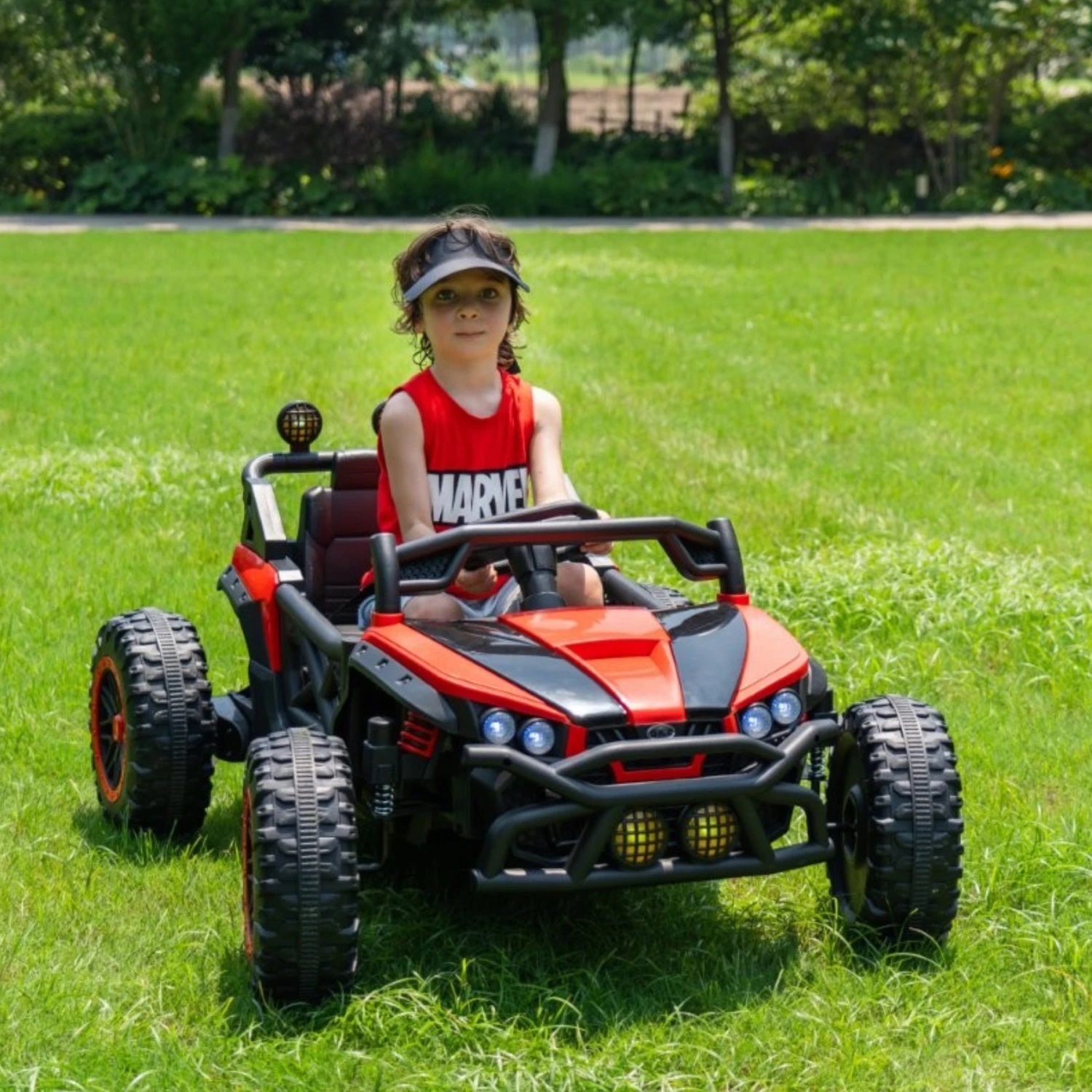 Bebesit Auto Jeep a Batería X-Treme Roja