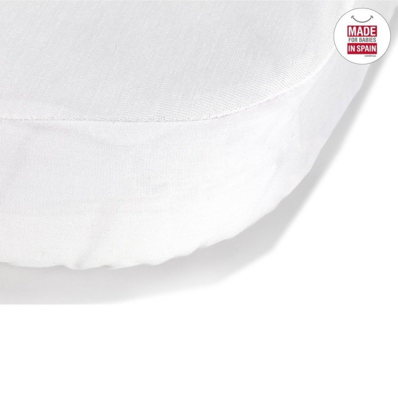 Cambrass Sabana Bajera Impermeable 60x120 Blanco