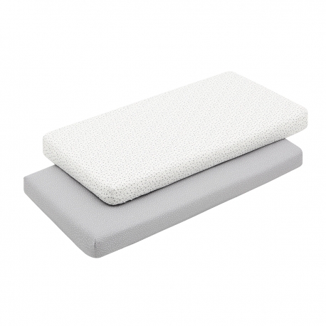 CAmbrass Sabana Bajera Cuna Pack x2 Forest Gris