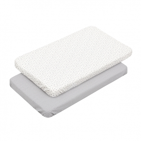 CAmbrass Sabana Bajera Minicuna Pack x2 Forest gris