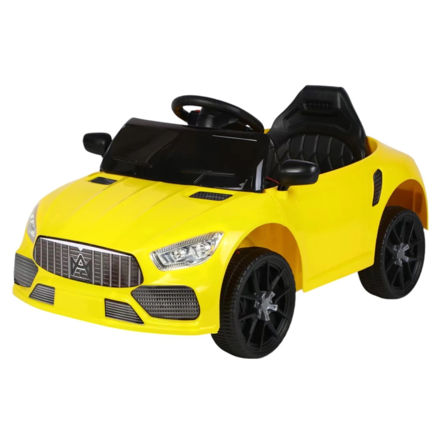 Bebesit Auto a batería 6v - Amarillo
