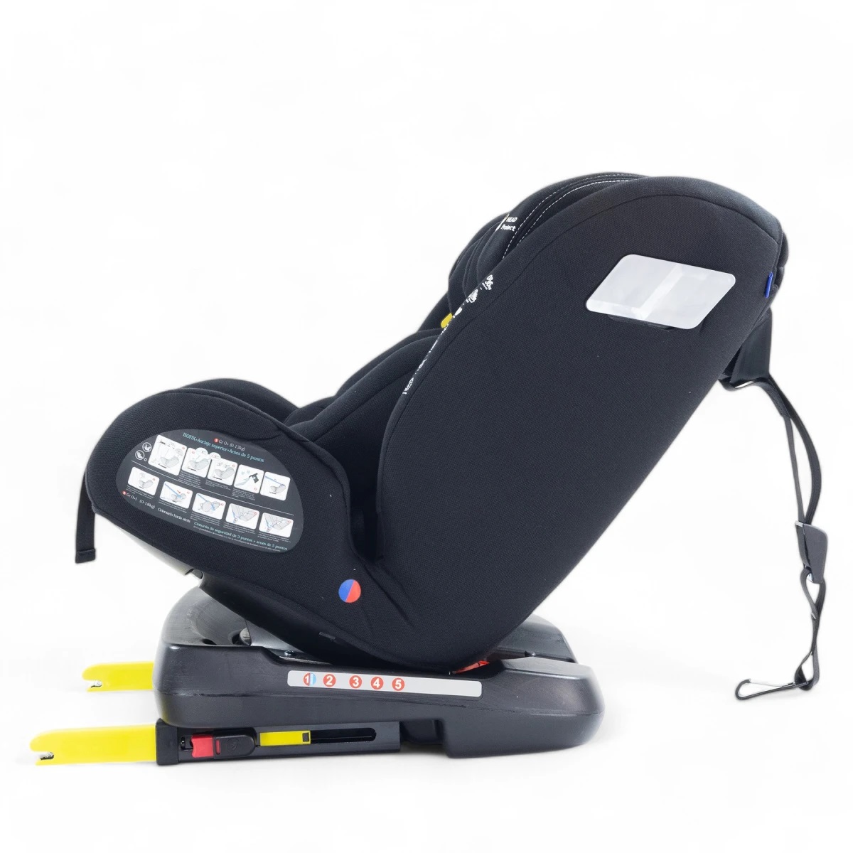 Bebesit Supra 360 Isofix Premium negro