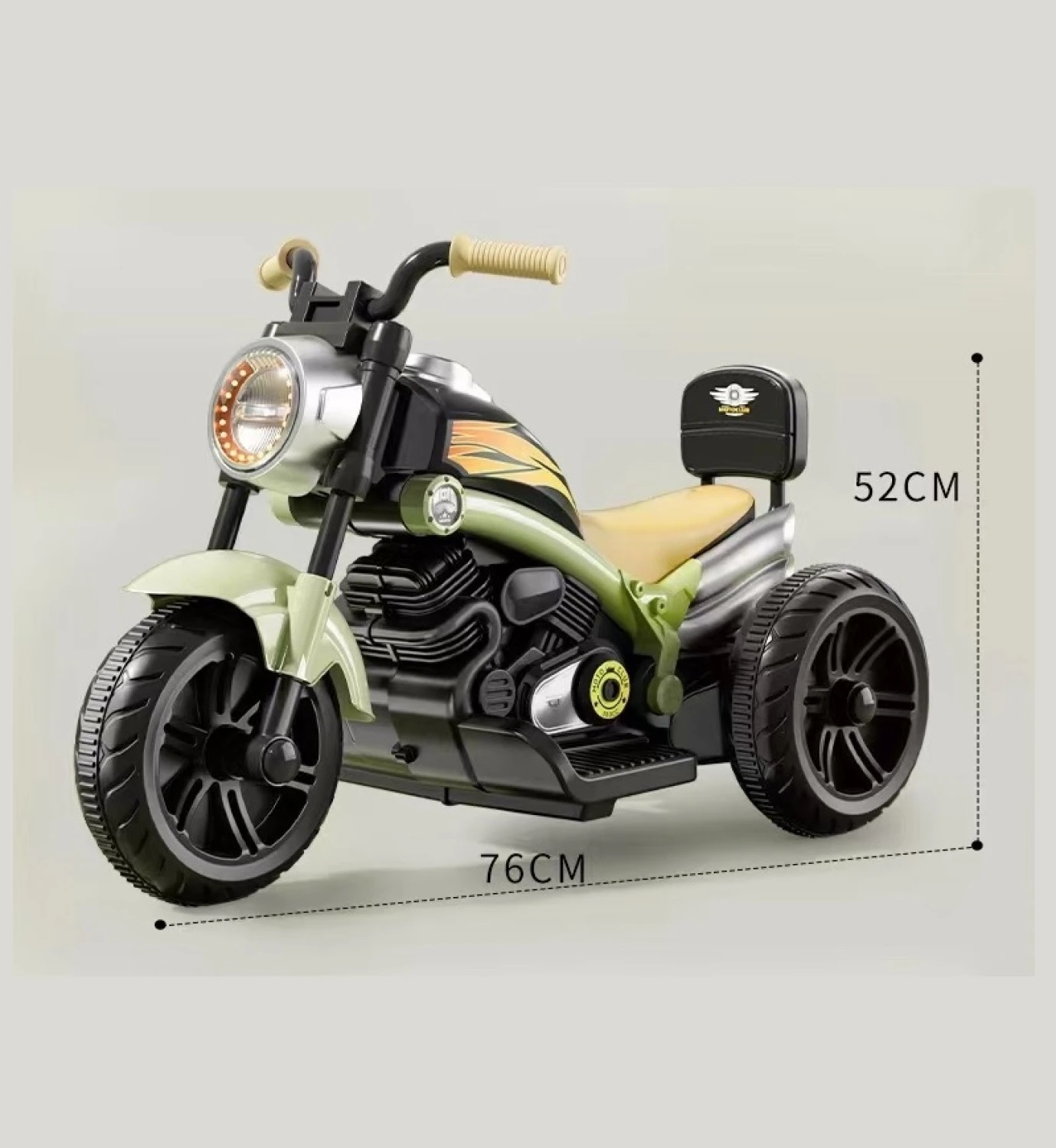 Bebesit Moto Harley 6V