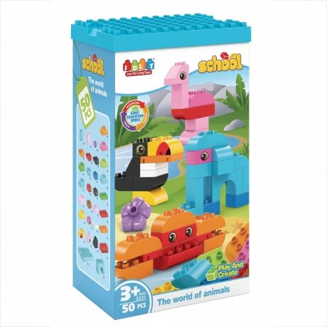 50pzas Interested Insect Blocks Set
