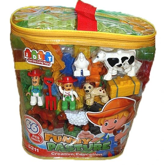66pzas Pasture Serie Blocks Toy