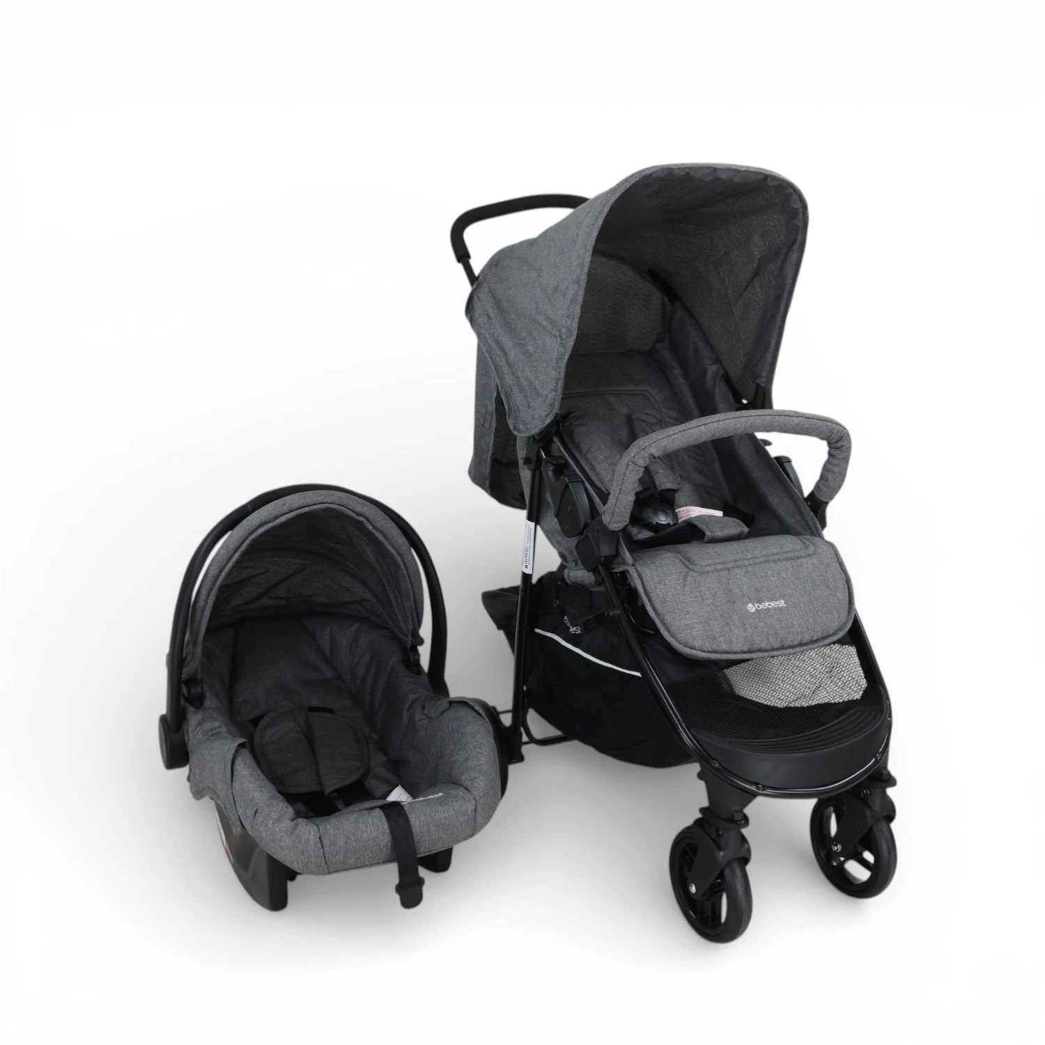 Coche Travel System ELORA TS + Baby Silla Bebesit