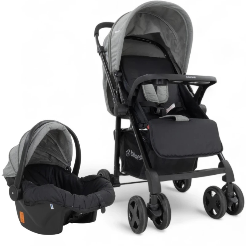 Bebesit Coche Travel System Oviedo Gris