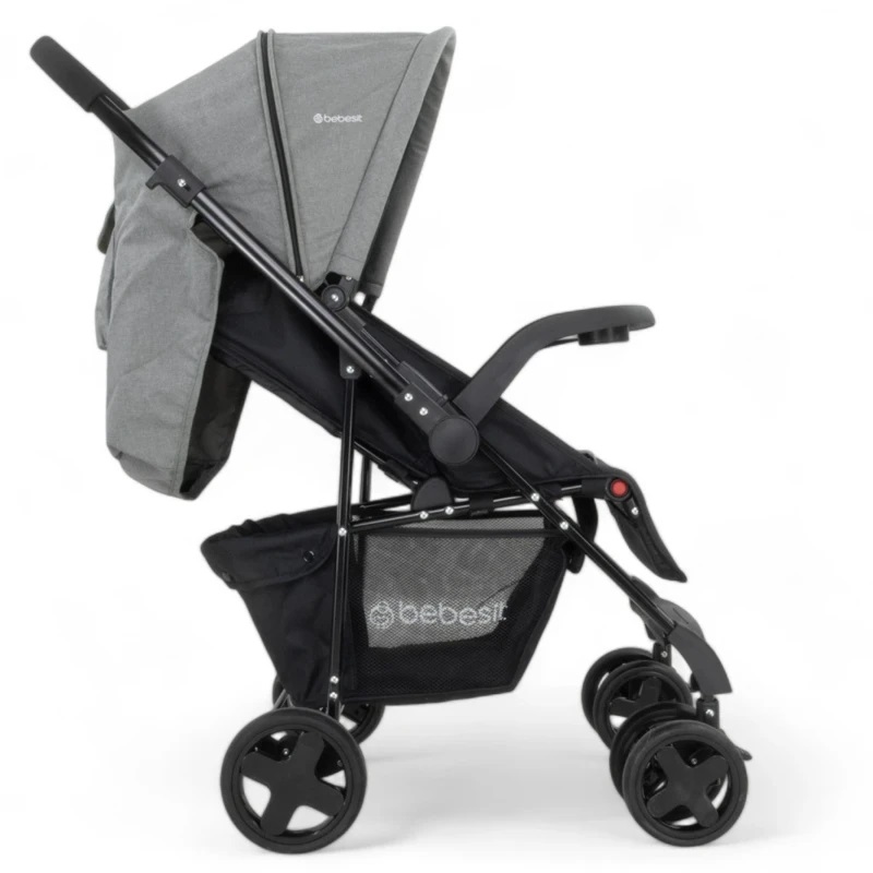 Bebesit Coche Travel System Oviedo Gris