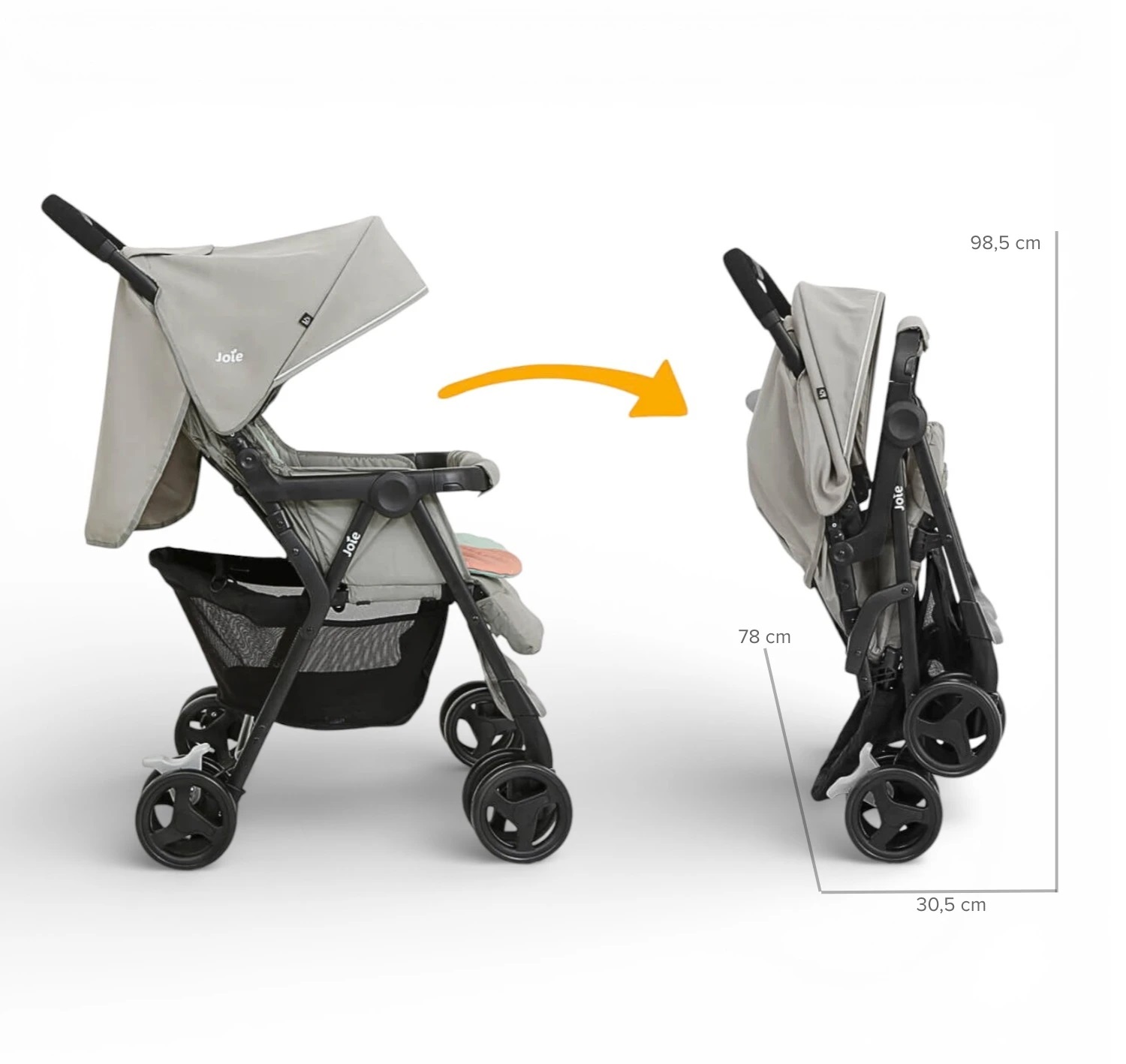 Joie Coche Doble Aire Twin Mellizos