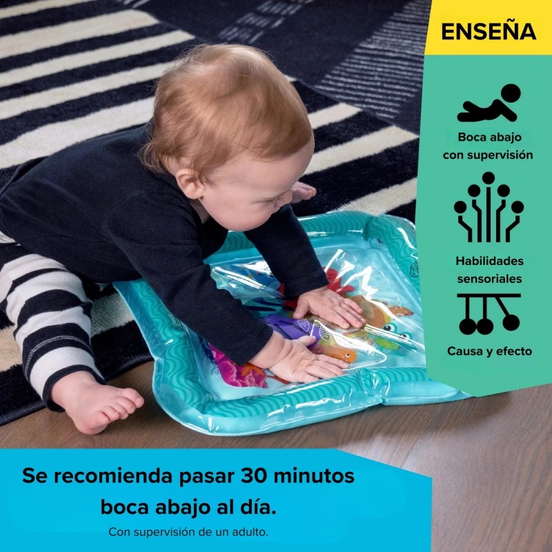 Baby Einstein Gimnasio y Manta de Agua Sensory Splash Ocean Explorers