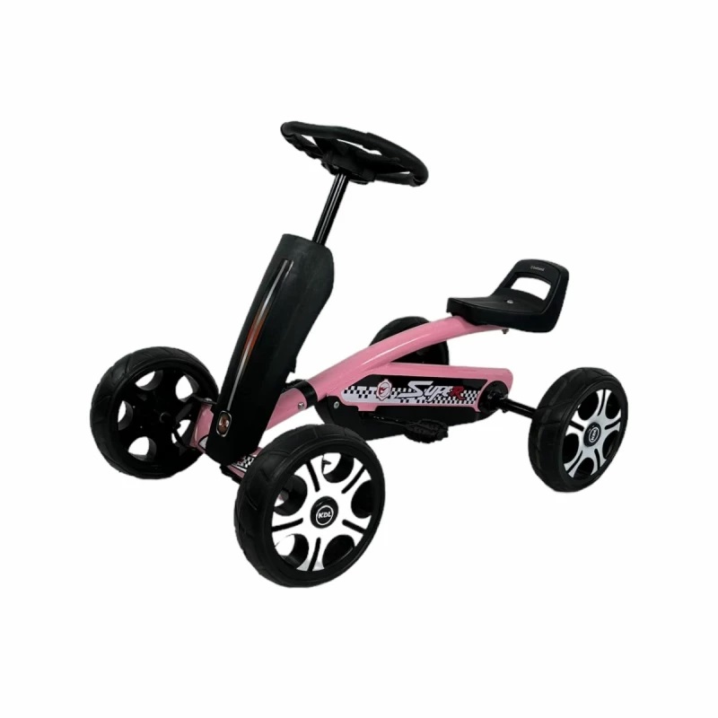 Bebesit Auto Go Kart Rosa