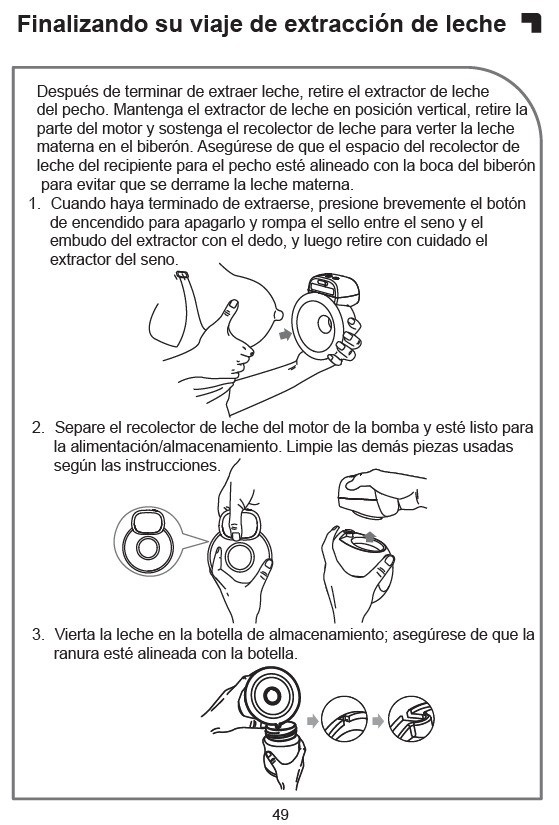 Bebesit Extractor Eléctrico Inalámbrico + Accesorios