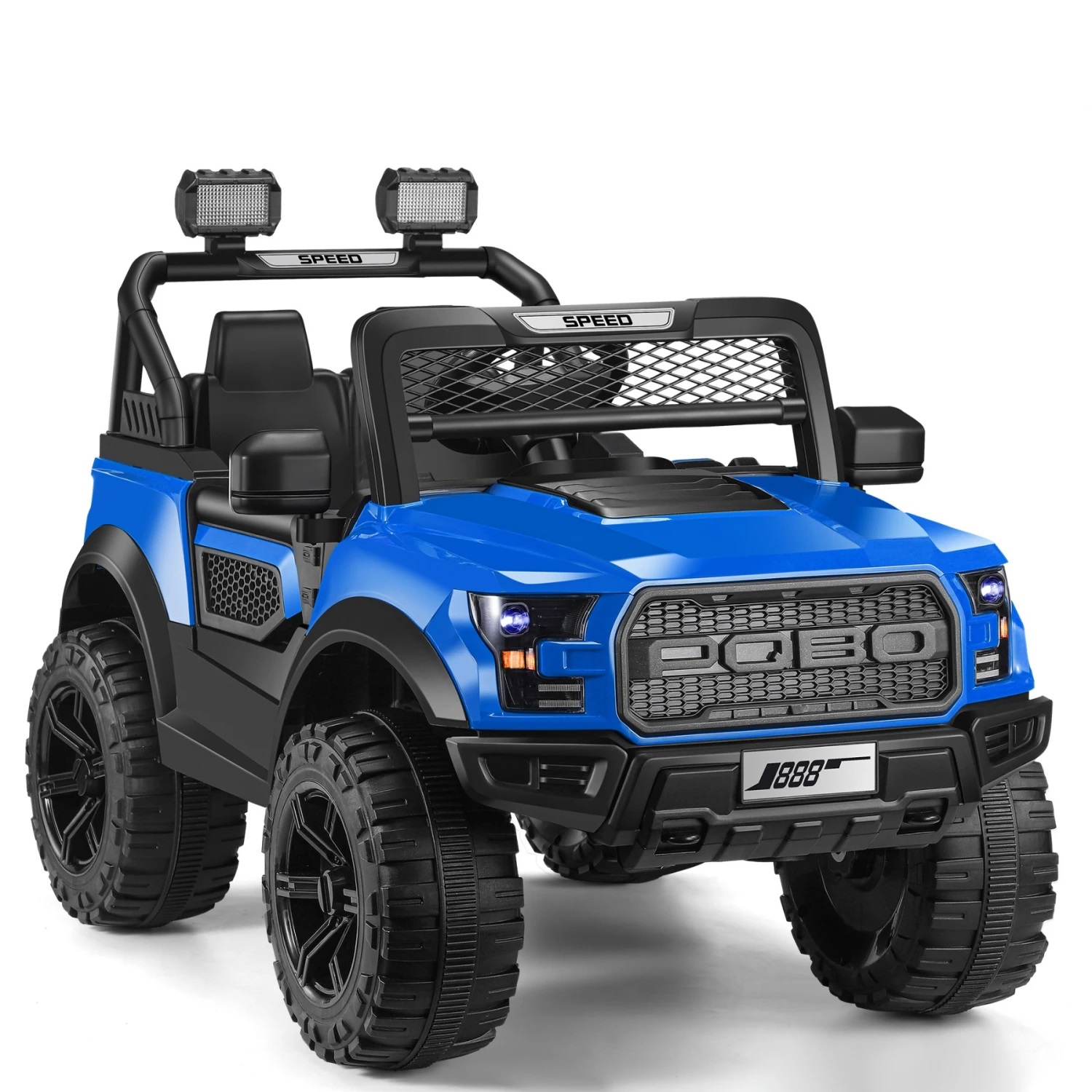 Bebesit Jeep Pick Up 12V 2 Motores Azul
