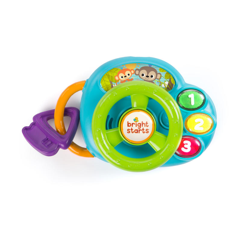 BRIGHT STARTS Volante con luces y sonidos