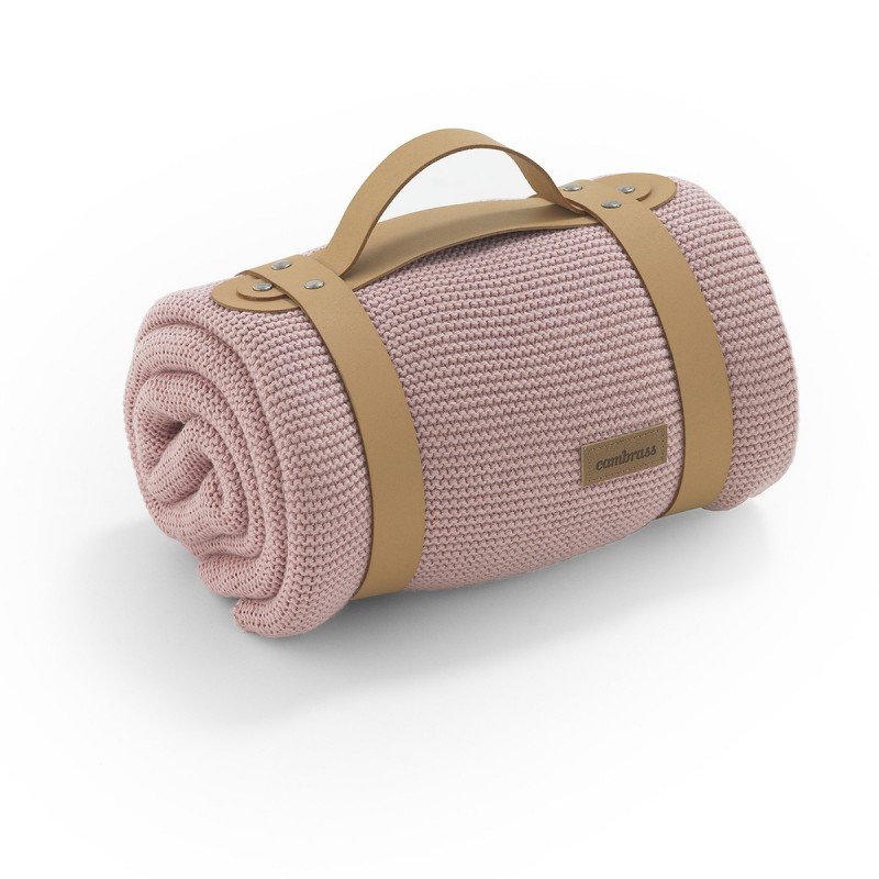 Cambrass Manta Punto Bamboo 80x100 Rosa