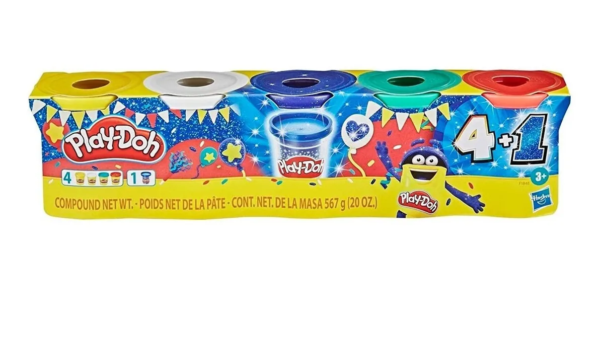 Play Doh Celebración Zafiro Pack x5