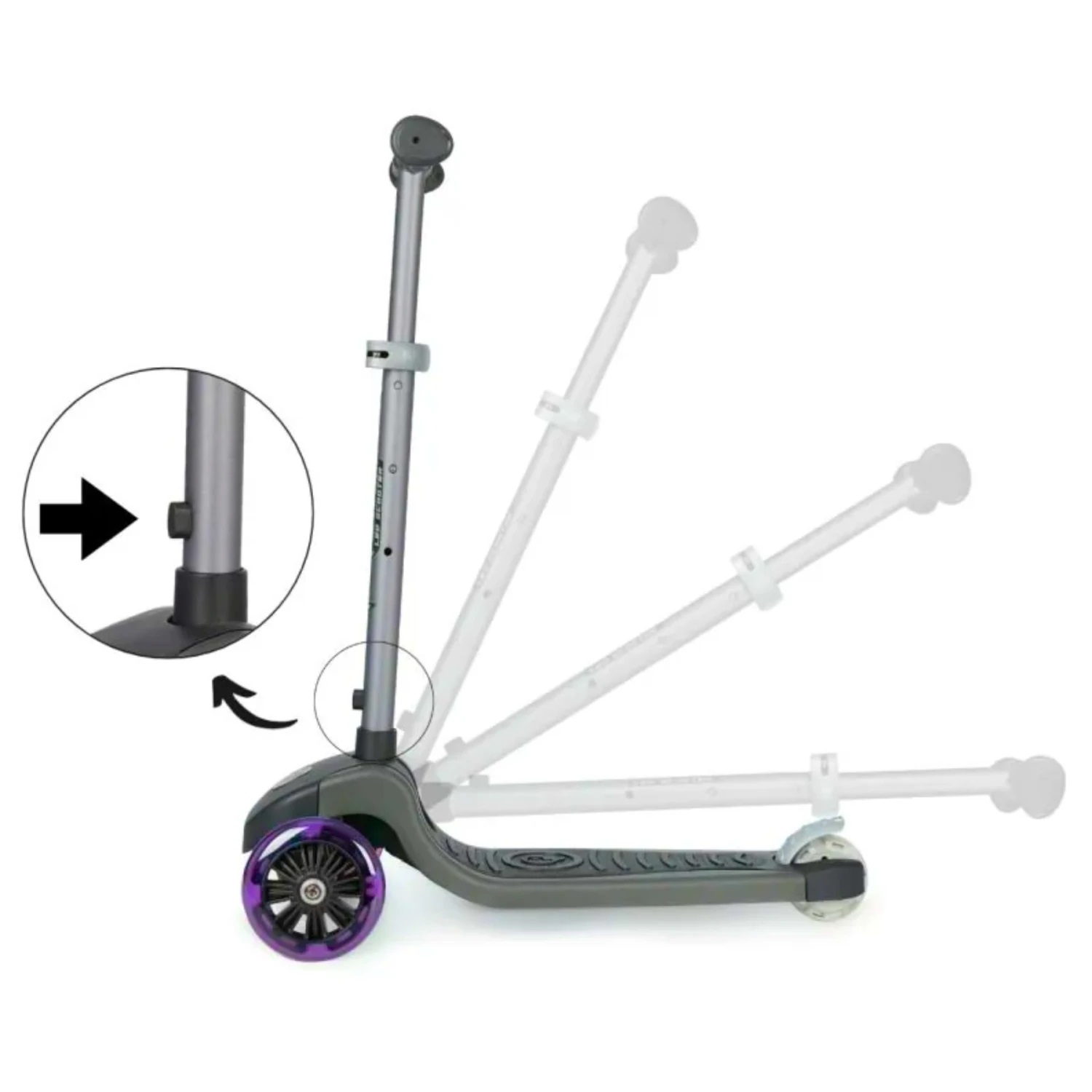BEBESIT Monopatin Future ECO c/Luces DELUXE Qplay