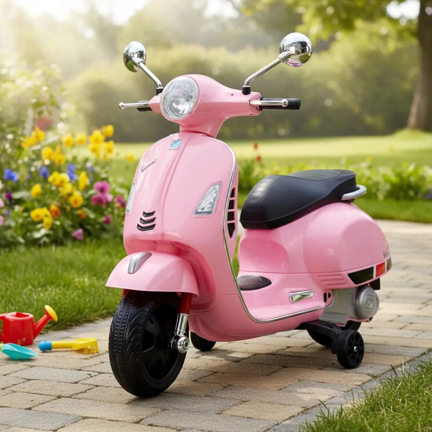 Bebesit Moto Vespa a Batería 12V