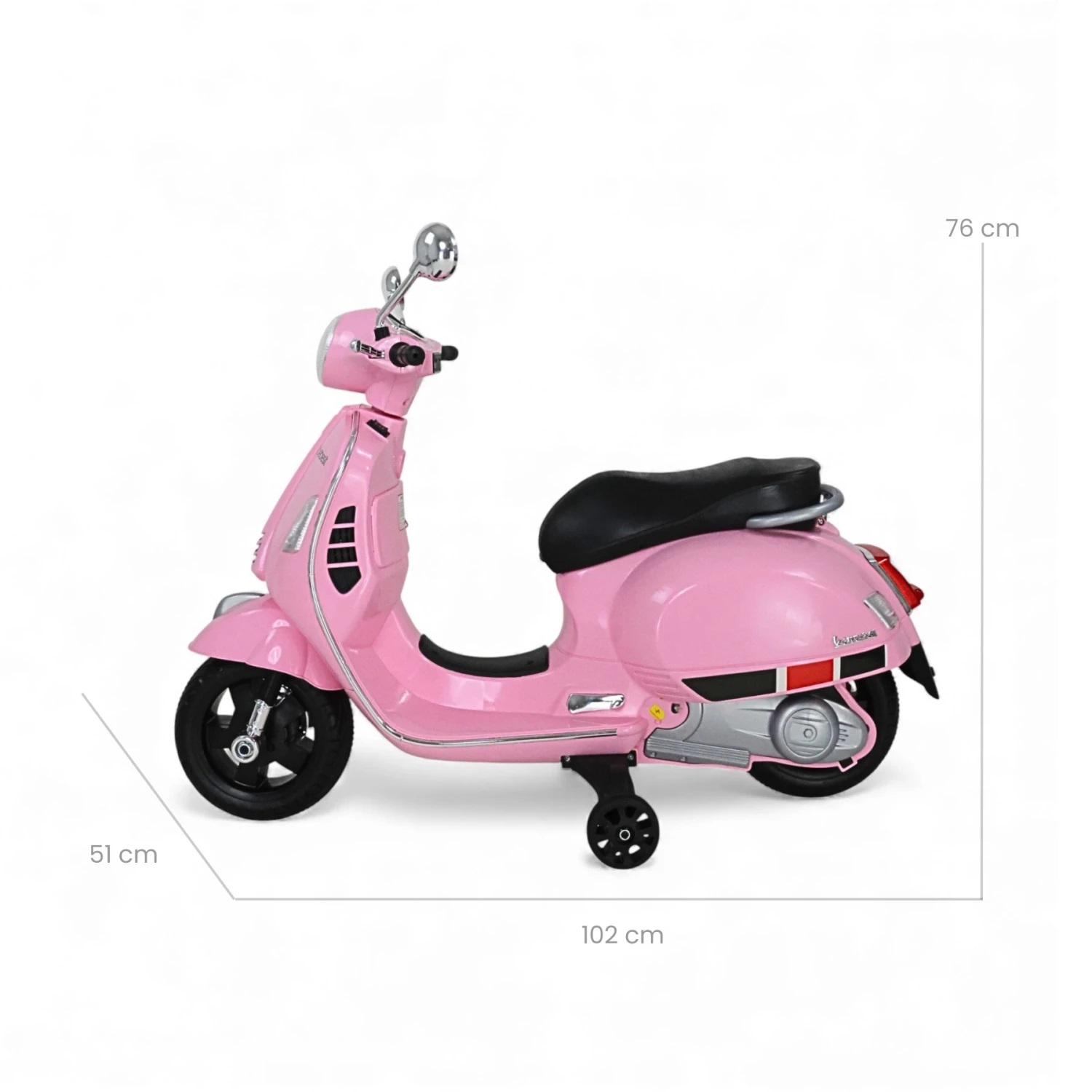 Bebesit Moto Vespa a Batería 12V