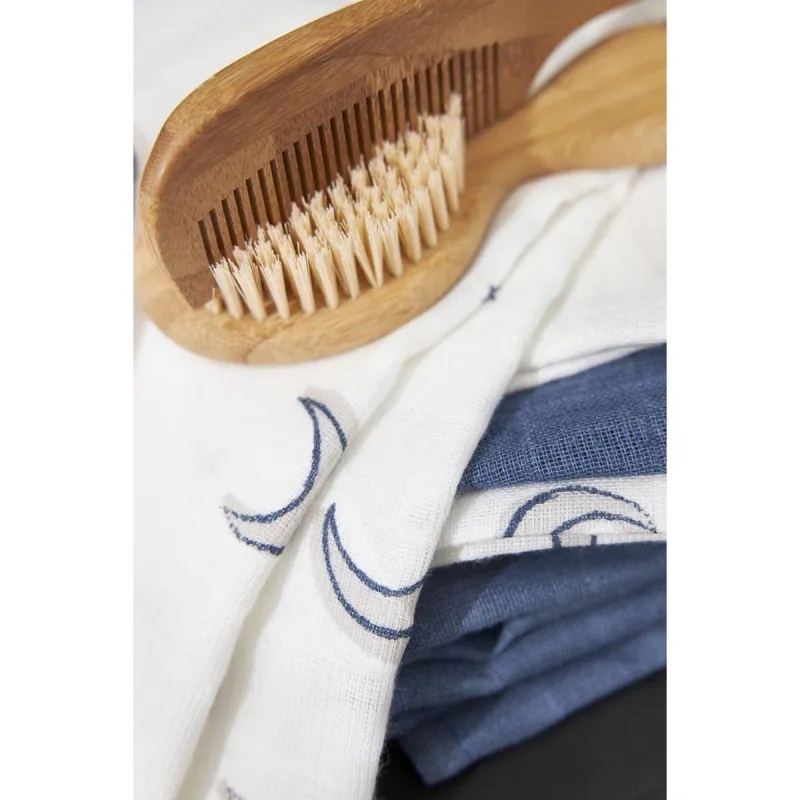 Meyco Muselina 120X120 Pack X2 Moon Indigo