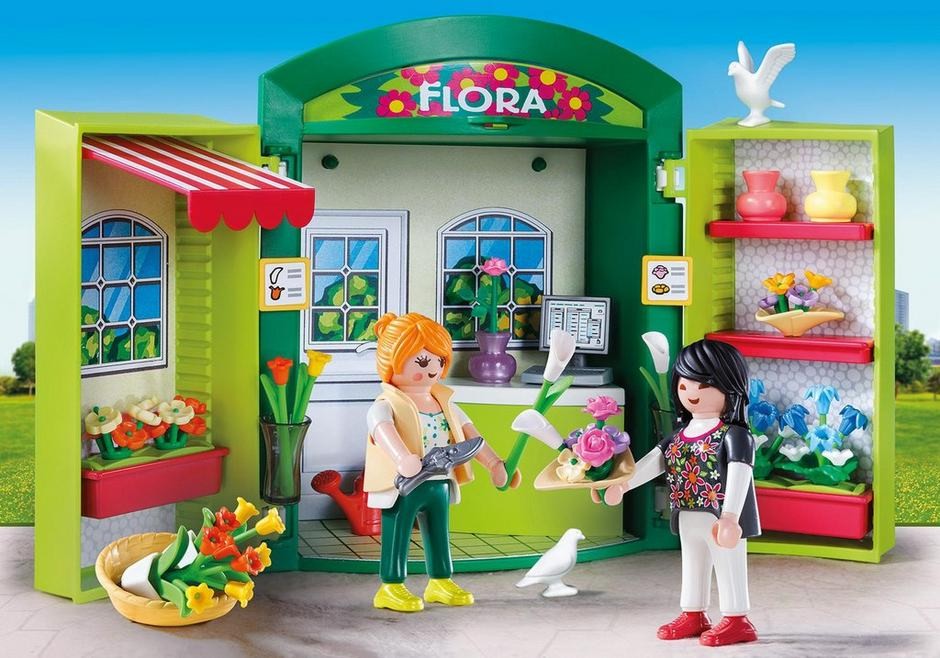 PLAYMOBIL Cofre Tienda de Flores