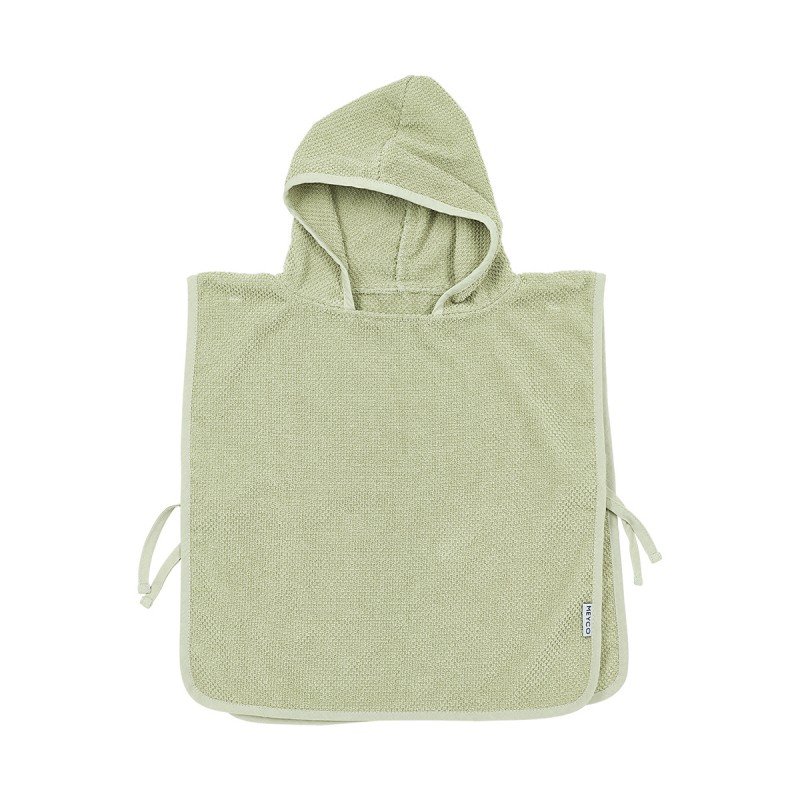 Meycobaby Poncho De Baño 1-3 Years Me-Popcorn Soft Olive