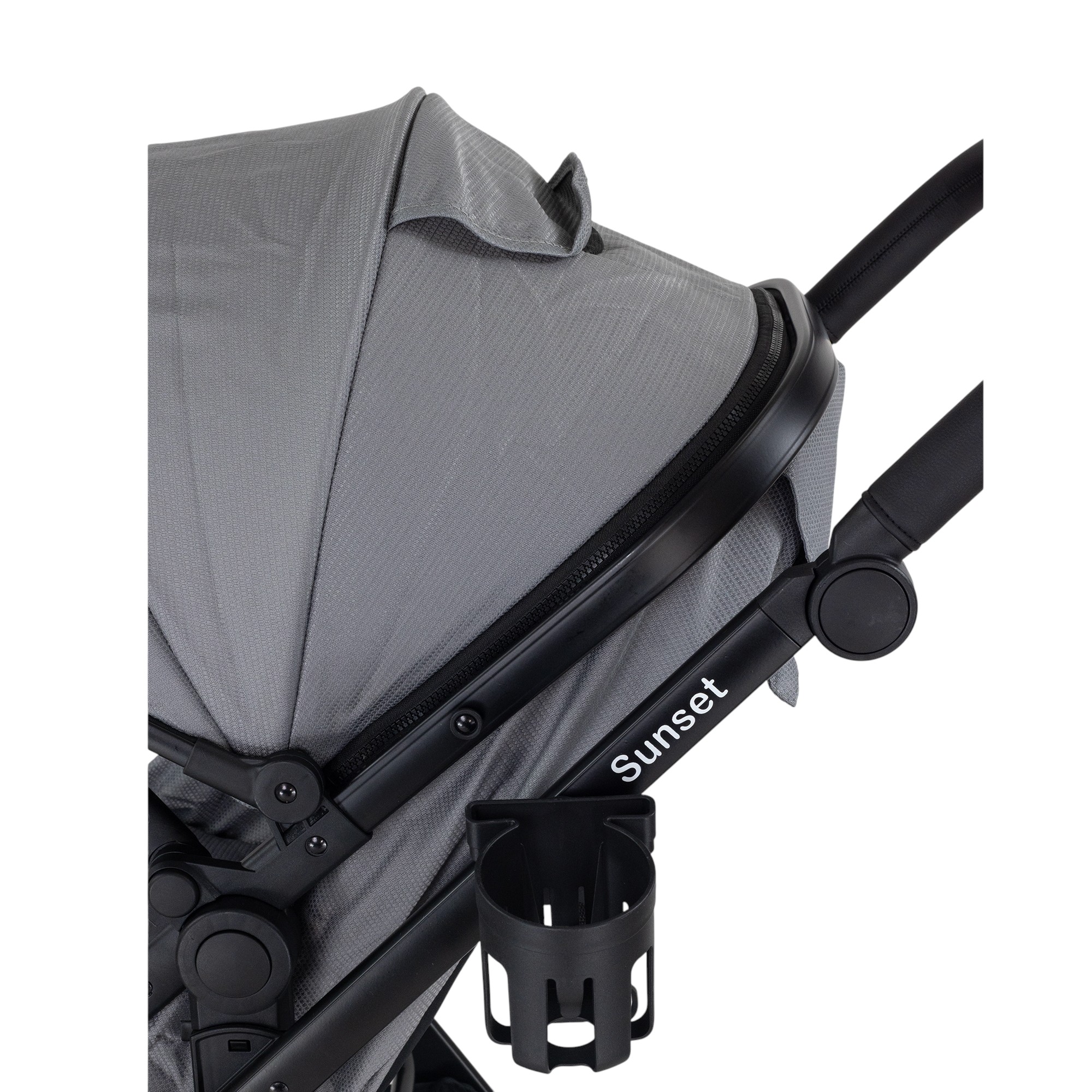 BEBESIT SUNSET TS con Baby Silla y Base gris  Isofix