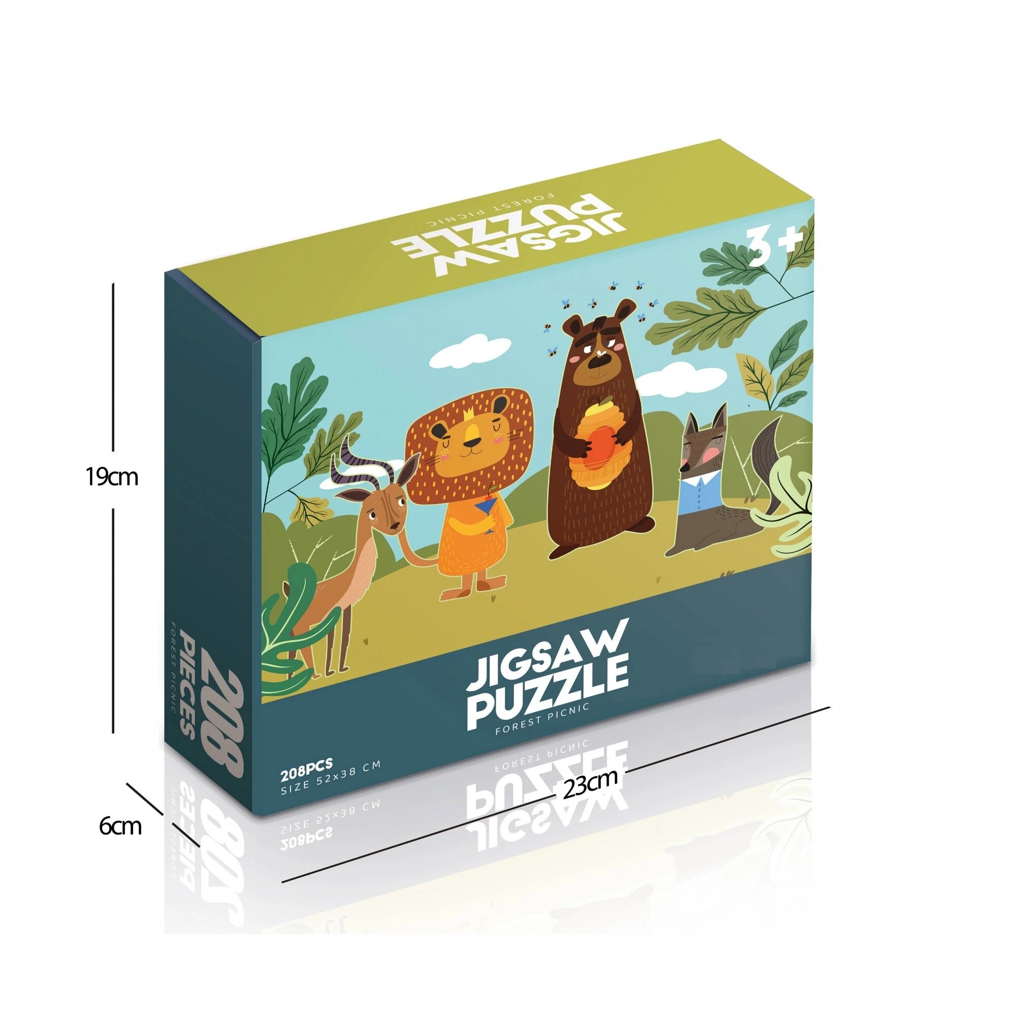magnos PP6907- 208pzas Puzzle Series