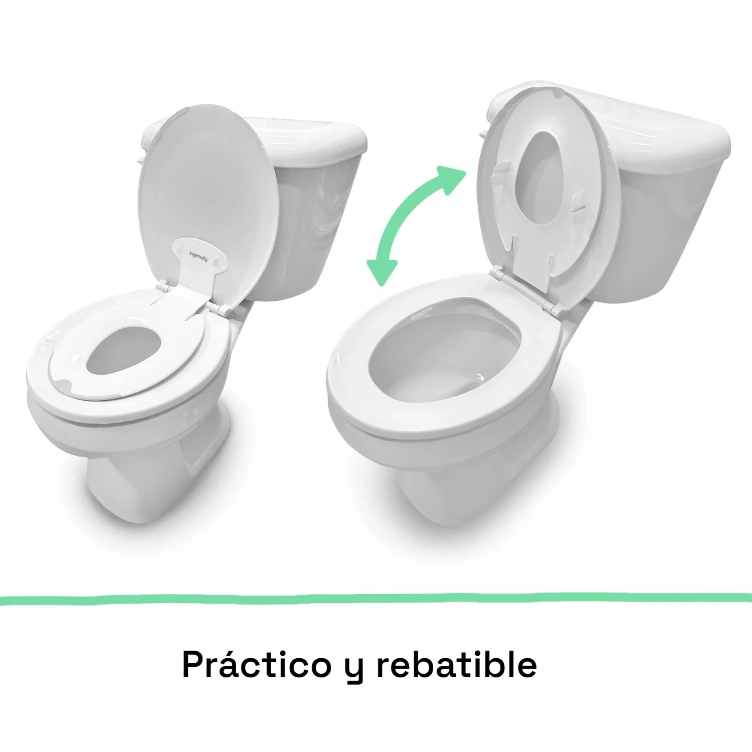 Ingenuity Reductor Universal Rebatible Inodoro Flip&Sit