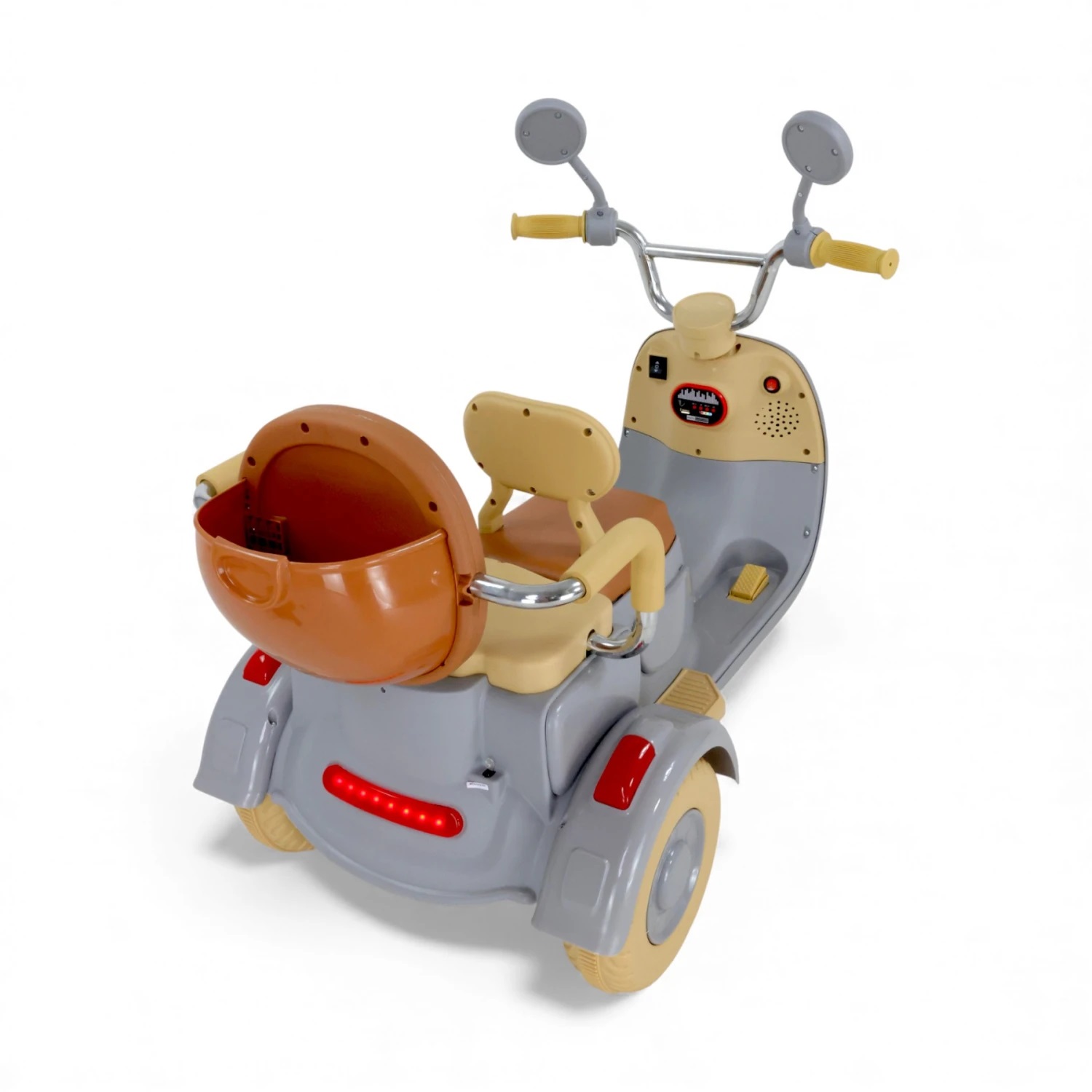 Bebesit Scooter a bateria 6 Volt Para 2 Niños
