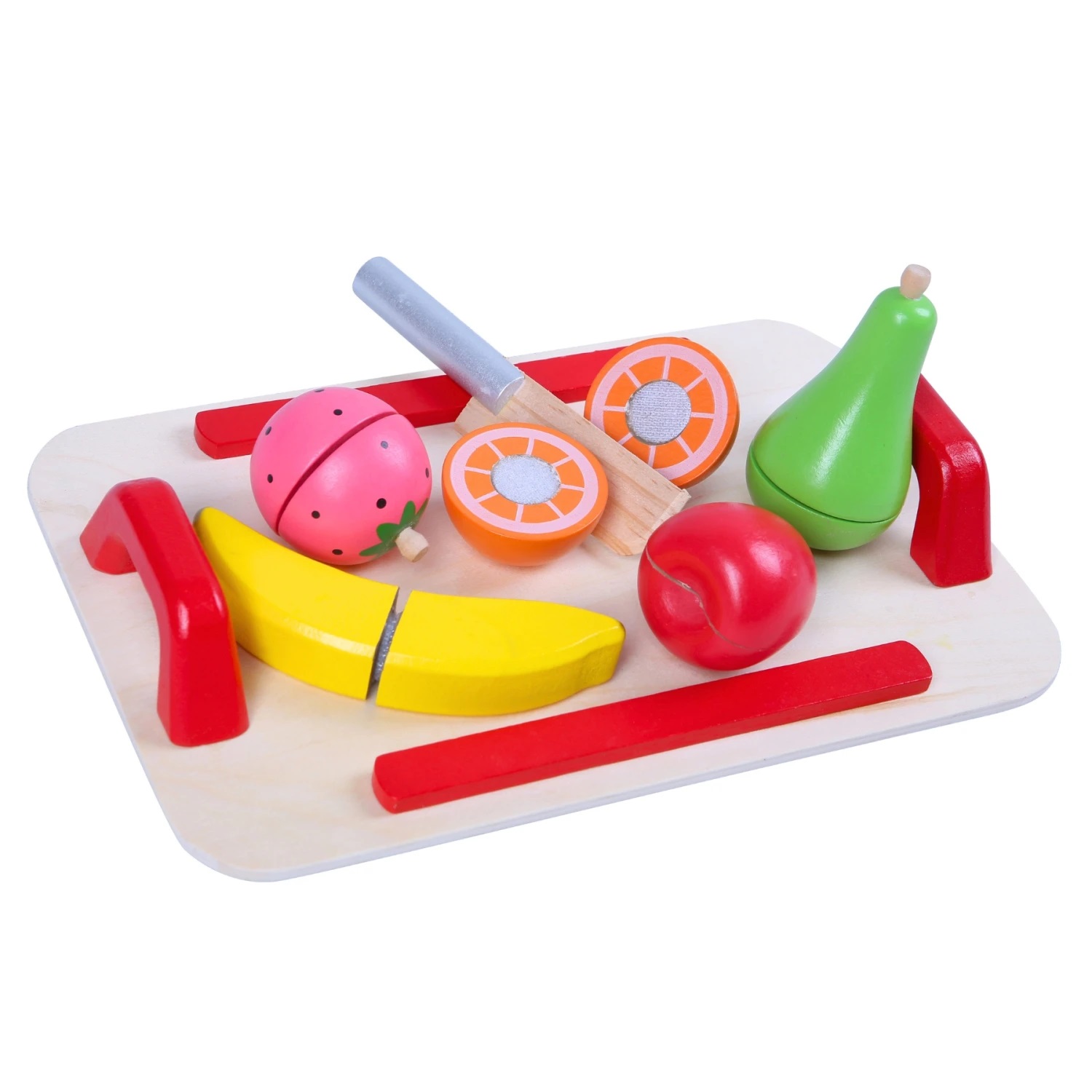 Edu Fun Set de Frutas de Madera 12pzas
