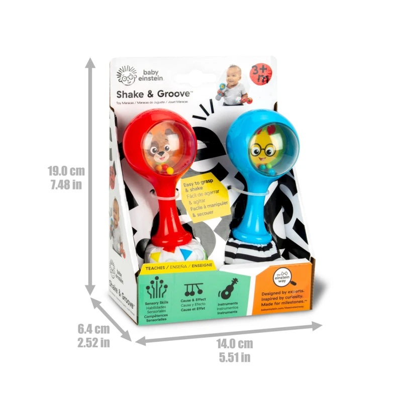 Baby Einstein Sonajero Shake & Groove Maracas