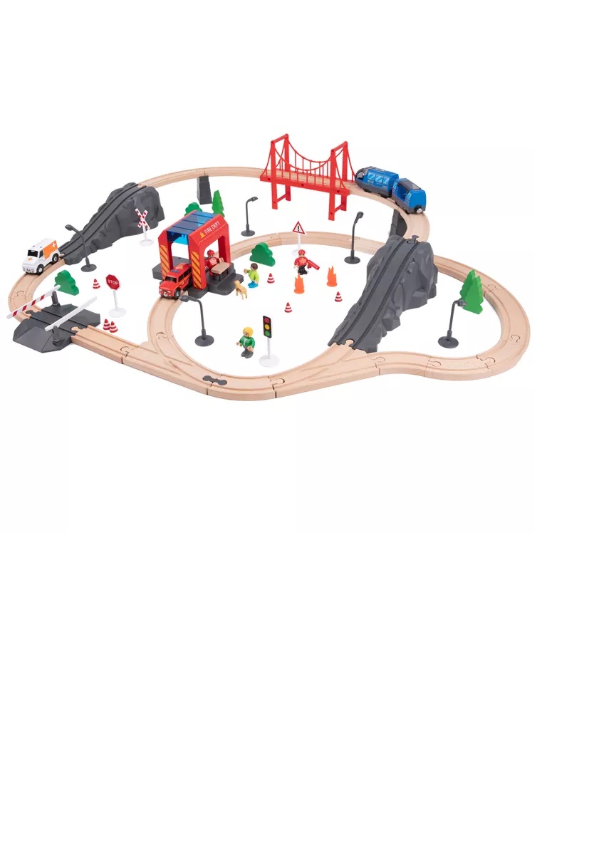 Tooky Toy Juego de Tren Grande