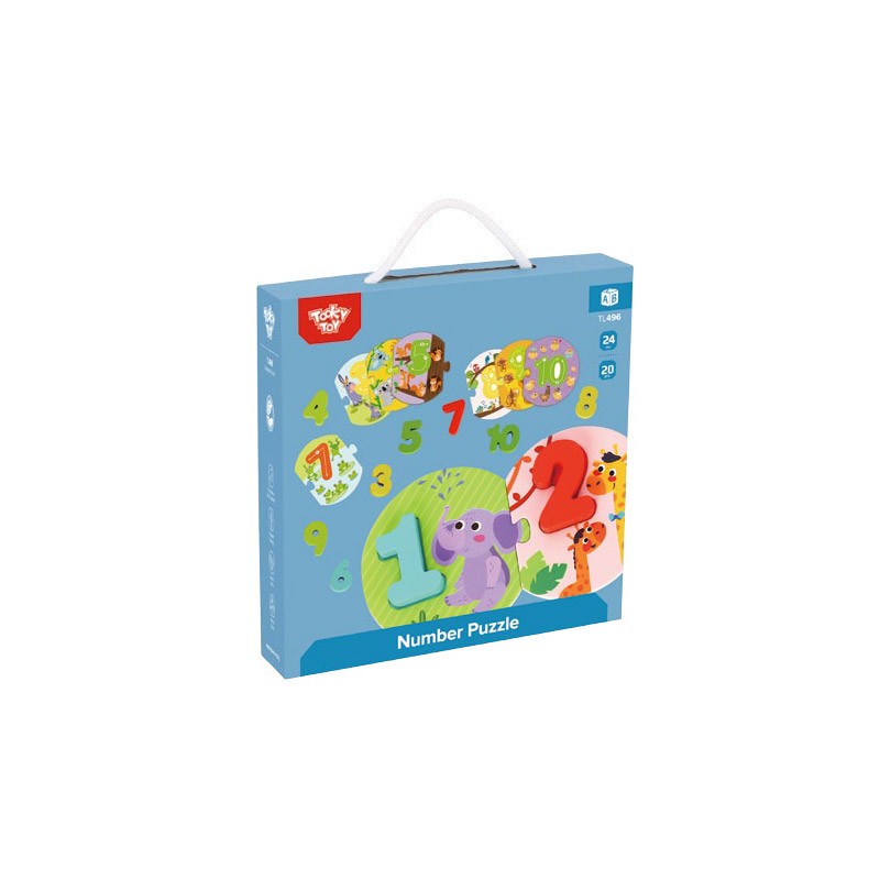 Tooky Toy Puzzle de Madera