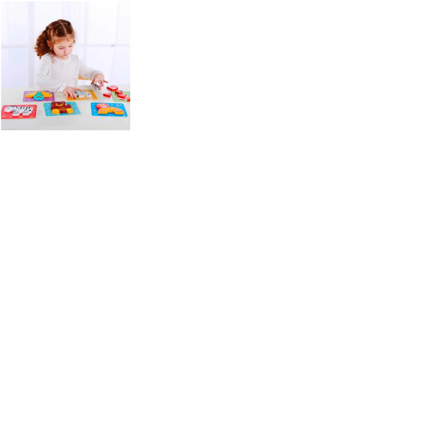 Tooky Toy Puzzle Animales 6en1