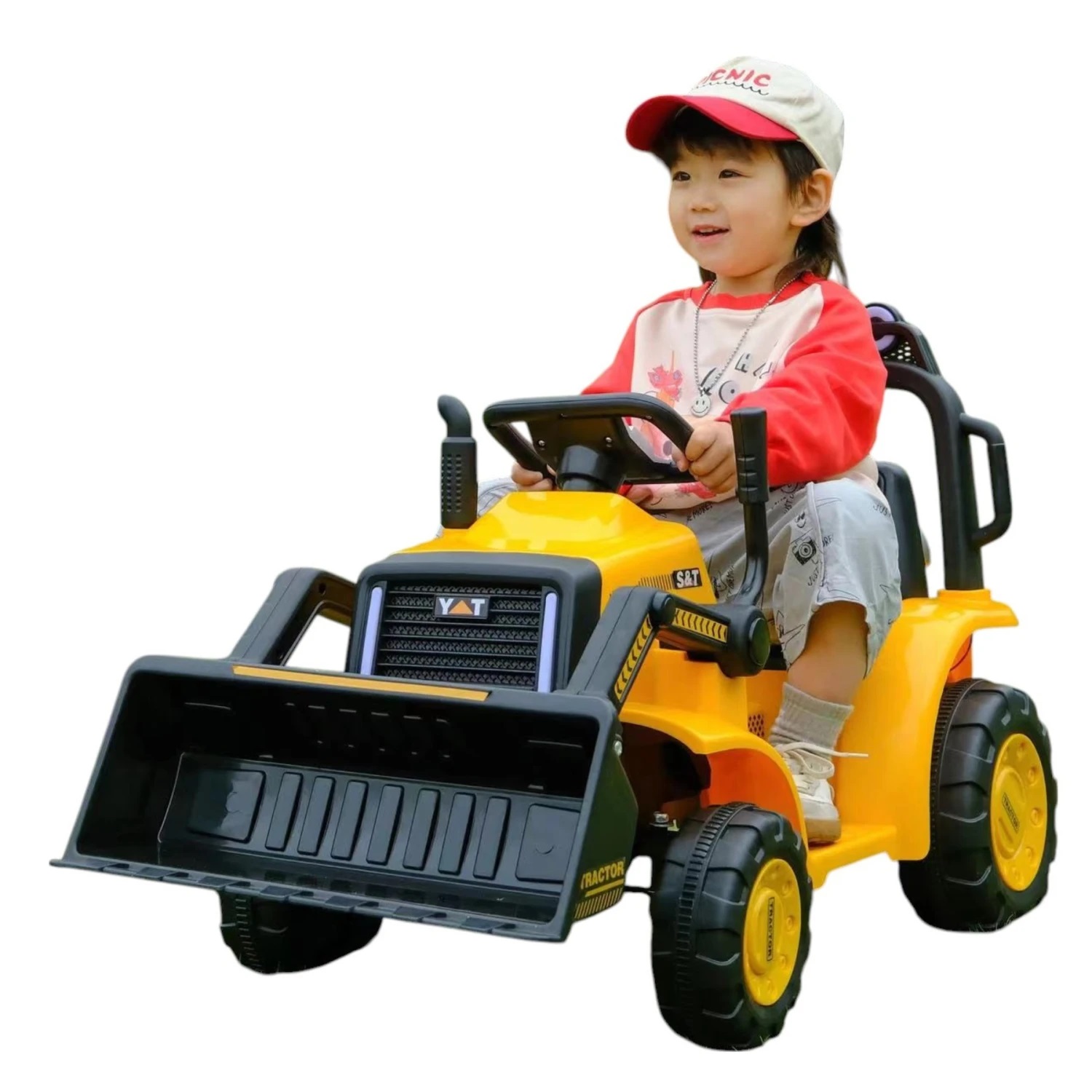 BEBESIT Tractor con Pala a Batería 6V